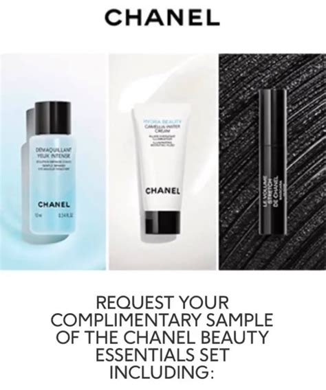 how to get chanel samples.